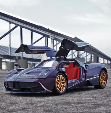 1:24 Diecast Pagani Huayra Model With Smoke